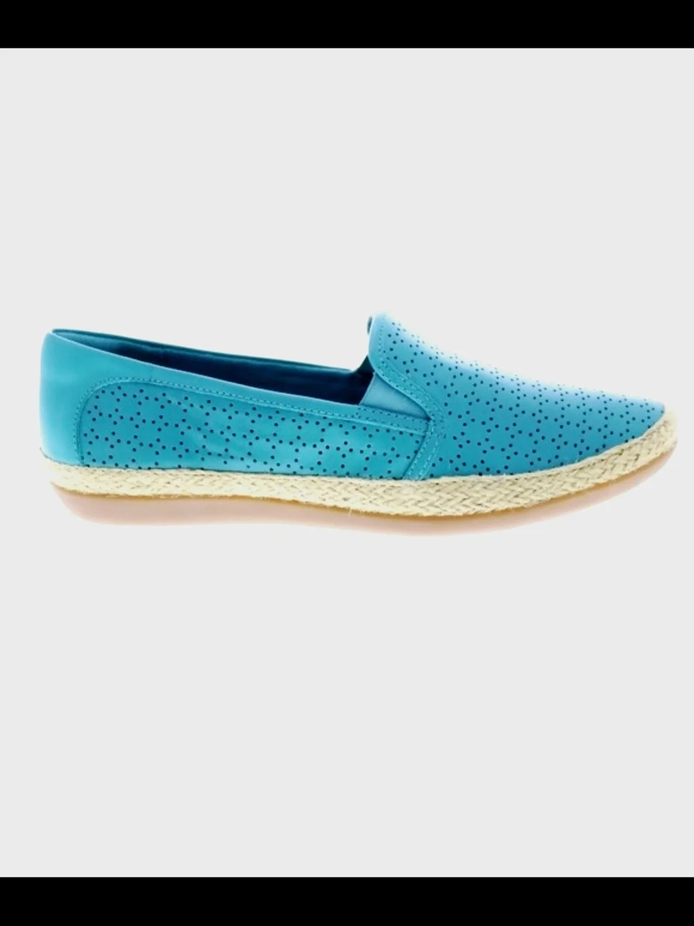 NWOT Clarks Danelly Adira Ballet Flat Turquoise Leather slip on Women 10
